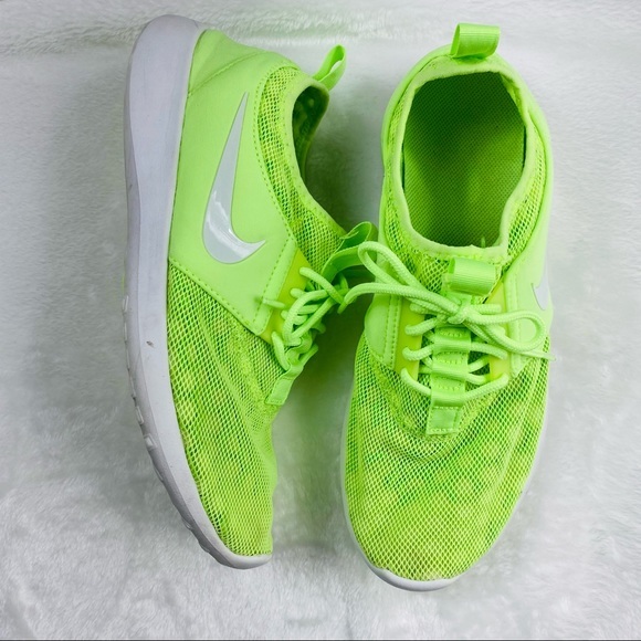 bright green trainers